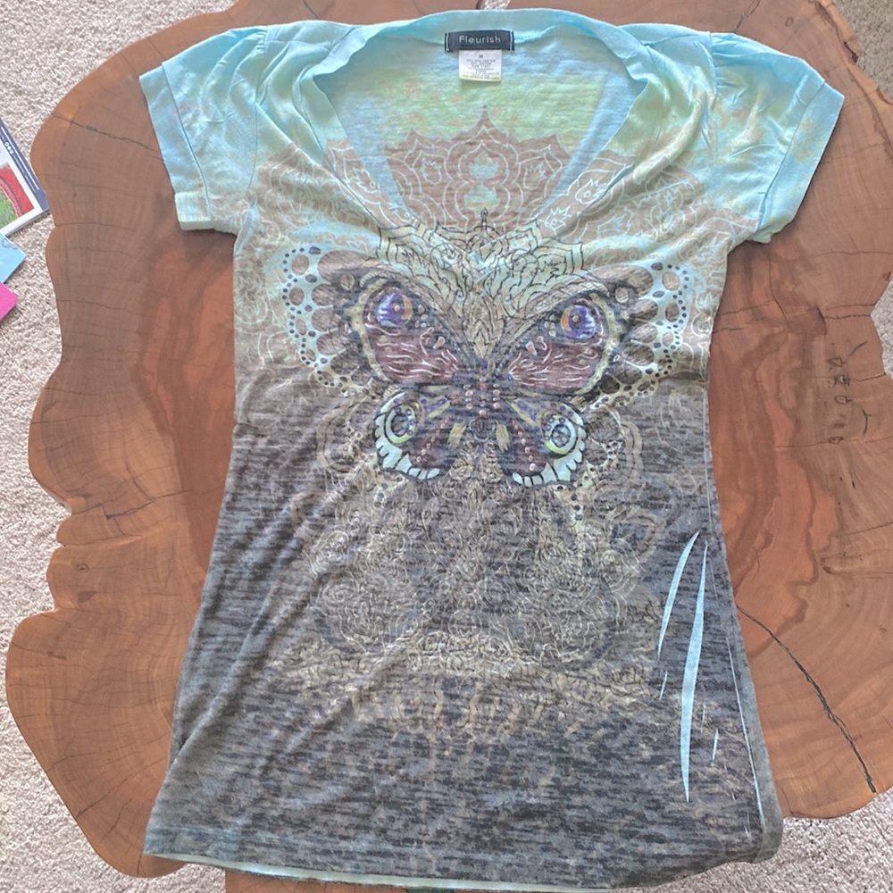 Flourish Butterfly Tee
